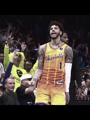 NEVER DOUBT LAMELO 😤 Tune into NBA League pass to catch all the action! #basketball #lameloball #edit #NBA #sports 