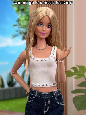 POV: the plans finally made it out of the groupchat, @coachella we’re here! #barbie #coachella 