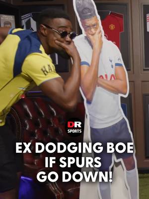 Expressions dodging BOE if Spurs get relegated! 👀 #BestOfEnemies #Tottenham #Football #Sportsontiktok