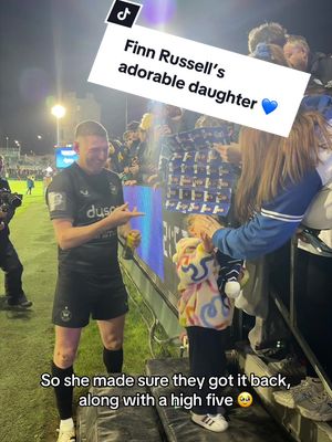 Even Finn had to smile 🥹 #InvestecChampionsCup #Rugby @Bath Rugby 