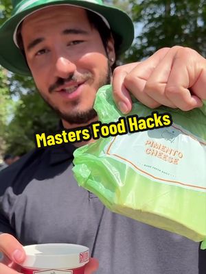 Taste testing the entire Masters Menu ⛳️