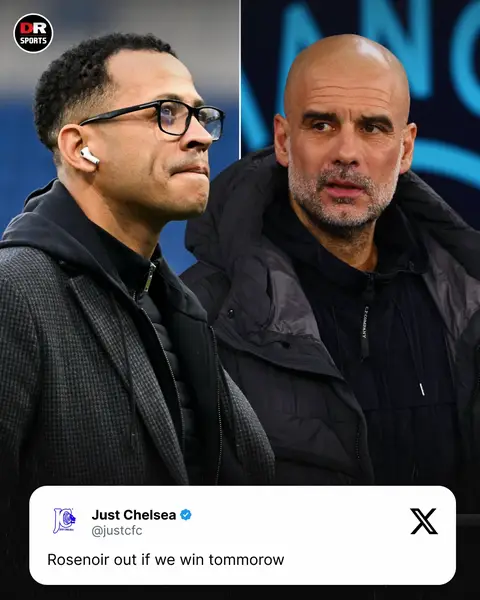 Some Chelsea fans want to lose to Man City tomorrow, just to stop Arsenal from winning the Premier League! 😅 #Chelaea #ManCity #Arsenal