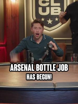 THE ANNUAL ARSENAL BOTTLE JOB HAS BEGUN! 👀