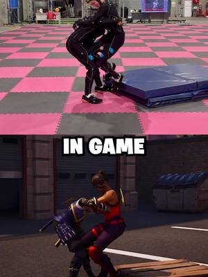 Recreating Fortnite ANIMATIONS using Motion Capture! @PWR Overstrand #fortnite #pwr #chanzes #gaming 