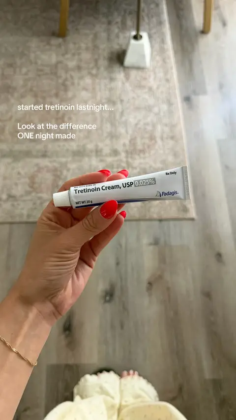 #acne #tretinoinjourney #acneproneskin