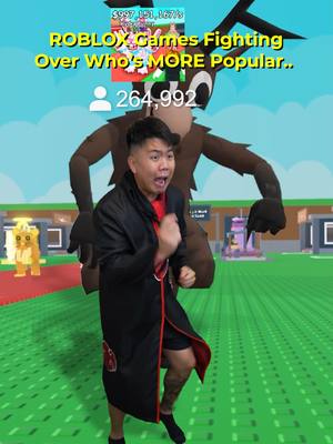 Robloxx GAMES Fighting Over Who is is MORE Popular.. 5