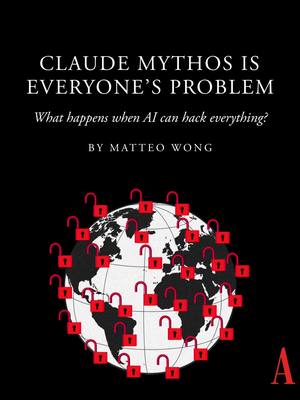 Anthropic’s new AI bot is one of the world’s most powerful hacking tools—and could turn the private company into a geopolitical force, Matteo Wong argues. “For the past several weeks, Anthropic says it secretly possessed a tool potentially capable of commandeering most computer servers in the world,” Wong reports. “This is a bot that, if unleashed, might be able to hack into banks, exfiltrate state secrets, and fry crucial infrastructure.” “For now, the bot will be available only to a consortium of many of the world’s biggest tech companies—including Apple, Microsoft, Google, and Nvidia.” Wong reports. These partners can use the bot, Claude Mythos Preview, “to scan and secure bugs and exploits in their software. Other than that, Anthropic will not immediately release Mythos Preview to the public, having determined that doing so without more robust safeguards would be too dangerous.” Mythos Preview has already identified thousands of major cybersecurity vulnerabilities—including exploits in every single major operating system and browser, Wong writes. This kind of capability is typically available only to elite, state-sponsored hacking cells. “Now it’s in the hands of a private company,” Wong writes. “For years, cybersecurity experts have been warning about the chaos that highly capable hacking bots could usher in,” Wong continues. “As a result of how capable AI models have become at coding, they have also become extremely good at finding vulnerabilities in all manner of software. Even before Mythos Preview, AI companies such as Anthropic, OpenAI, and Google all reported instances of their AI models being used in sophisticated cyberattacks by both criminal and state-backed groups.” “Still, Mythos Preview appears to represent not an incremental change but the beginning of a paradigm shift,” Wong argues at the link. 🎨: Matteo Giuseppe Pani / The Atlantic