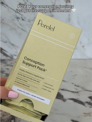 Your body needs targeted support when you're trying to conceive. 💫 Our Conception Support Pack is formulated by top fertility doctors to support egg health, fertility, and early pregnancy prep.🤰