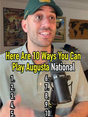 10 Ways To Play Augusta!?! #golf #fyp #golfer #masters @Will Irwin 