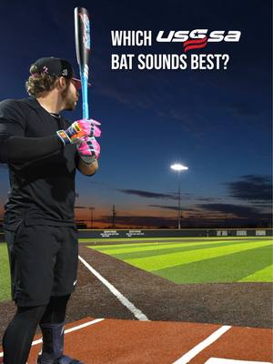 Which USSSA bat sounds best?? #baseball #MLB 