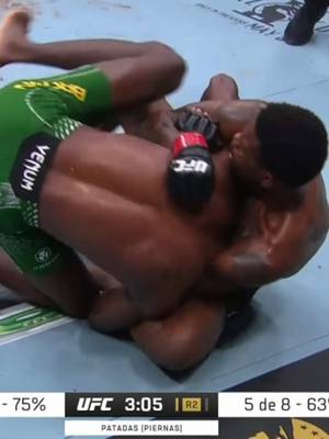 😱💥👊 Holland tiene una agresividad en piso de miedo  #ParamountPlus | UFC327