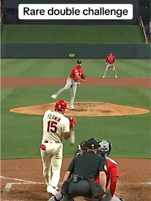 Red Sox challenged the call on the field of a hit by pitch, and the call was overturned  Cardinals then challenged for catcher’s interference, which was also correct, so the batter took first base anyway #MLB #redsox #cardinals #challenge 