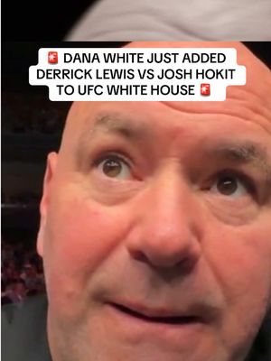 UFC WHITE HOUSE WILL HAVE DERRICK LEWIS VS JOSH HOKIT 🔥  #UFC #mma #ufc327 #derricklewis #joshhokit 