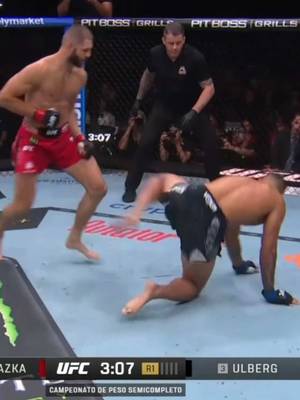 ¿Qué pasó? 🤯💥Ulbert se duele de la pierna y Jiří Procházka aprovecha el momento  #ParamountPlus | #UFC327 