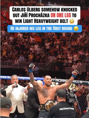UNBELIEVABLE performance by Carlos Ulberg to win the Light Heavyweight title 🔥 (via @UFC) #UFC #mma #mixedmartialarts