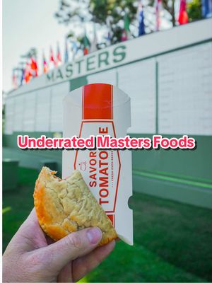 The food at @themasters is pretty special. Here are my 3 most underrated items. Let me hear your favs in the comments.  #MeatChurch #TheMasters #Masters #Augusta