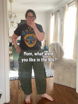 Been meaning to hop on this trend. “Mom, what were you like in the 90s?” Here ya go buddy 😘