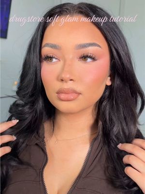 most of these products can be found at a drugstore btw! or the mass section at ulta except for anything sephora collection 🩷🩷  products used: @Sephora Collection foundation and concealer, perfect beige lip liner  @Milani Cosmetics baked blush in pink panna cotta, hey honey bronzer @loréal paris usa blurfection setting powder, infallible bronzer & setting spray @Juvia’s Place volume 4 blush  @Morphe Cosmetics blind date blush, lifeproof setting spray, drip gloss, brow pencil in latte @Hard Candy glow on lock setting  spray #softglam #makeuptutorial #creatorsearchinsights 