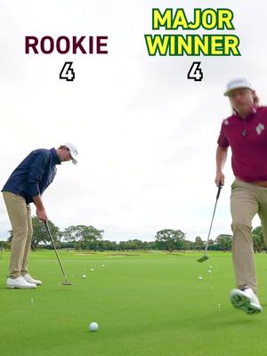 Comes down to the last putt 😤 #golf #golfchallenge #cameronsmith #elvissmylie