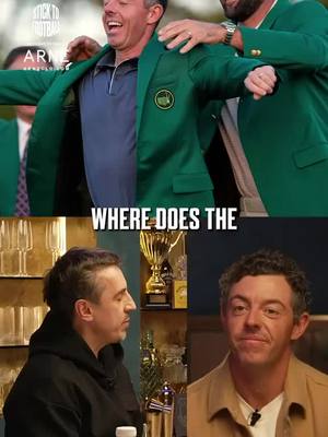 Back-to-back Masters wins! 🏆  Rory McIlroy gets to keep the green jacket for another year! 🟢 #mcilroy #golf #masters #rorymcilroy #theoverlap