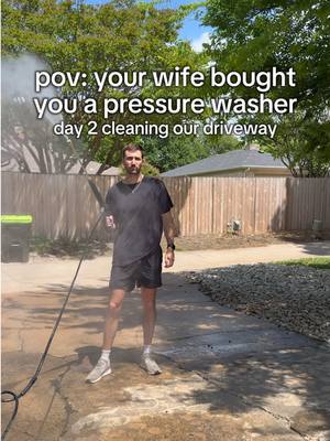 Half way there 🙏  #dadchore #pressurewashing #satisfying 