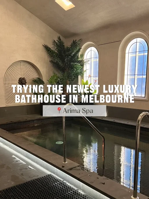 Not affiliated, just my honest review‼️ #melbournethingstodo #bathhouse #arimaspa #melbourne #thingstodoinmelbourne 
