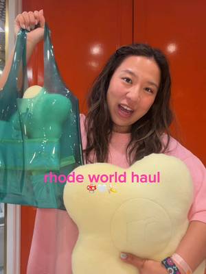 everything I got at the @rhode skin world event at bieberchella! I love how they invited loyal customers and buyers and not just influencers. THATs on caring about your community and @Hailey Bieber ate with that. The new banana peptide lip, eye patches, the pimple patches.. so good #bieberchella #coachella #rhode #rhodeskin #rhodebeauty 