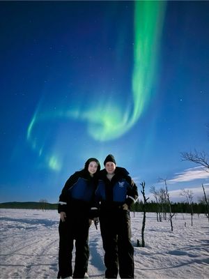 #PQReview the northern lights in Lapland💚🥹✨ #Lapland #Northernlights #paope #travel 