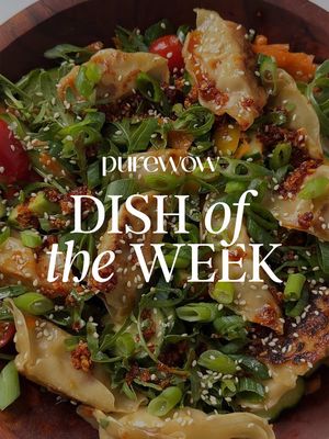 Bringing this crispy dumpling salad to every summer barbecue from here on out ☀️ Ingredients: -1 bag Trader Joe's Gyoza Potstickers -2 cups arugula -1 cup sliced cherry tomatoes -1 cup sliced cucumber -1 cup shredded carrots -1/2 cup sliced green onion -chili oil, sesame seeds & green onions for garnish Sesame Dressing: -1/4 cup olive oil -1/4 cup rice vinegar -3 tsp. soy sauce -3 tbsp. sesame oil -1.5 tbsp. honey -1 clove garlic, grated -2 tsp. sesame seeds Directions: 1. Prepare dumplings according to the instructions on the bag. Set aside. 2. In a bowl, combine dressing ingredients and whisk until combined. 3. In a large bowl, add arugula, dumplings, tomatoes, cucumber, carrots and green onions. Toss with dressing. 4. Garnish with chili oil, sliced green onions and sesame seeds. Serve and enjoy. #traderjoes #dumpling #salad #tjs #dishoftheweek 
