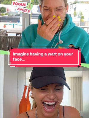 Now imagine that! A wart on your face. What are the chances 😂😂