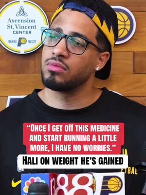 Tyrese Haliburton says he’s ’out of shape like never before’ but is confident he will shed the weight 💪  (Via @Pacers)  #NBA #nbabasketball #basketball #haliburton 