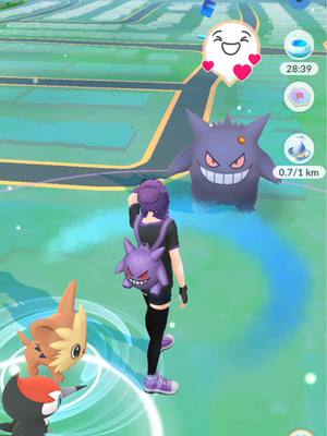 #AD 10 years of catching, exploring, and training, all thanks to @Pokémon GO! And I’ve had my Gengar with me every step of the way! 💜 #pokemon #PokemonGO #pokemontiktok 