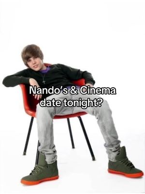 you coming?  #nandos #nandosuk #justinbieber #bieberchella 