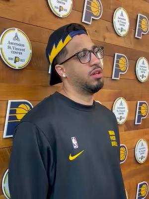 Tyrese Haliburton speaks on dealing with shingles, which has caused him nerve pain and weight gain in the past few months. 🙏 [via James Boyd] #TyreseHaliburton #NBA