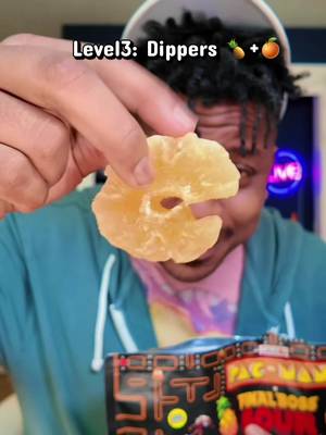 Level 3 orange pineapple. My face did something illegal. 🍊🍍