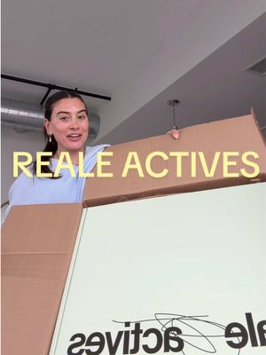 I have been using this since April 1st and I am obsessed. Full review coming. #realeactives #alix #skincare #unboxing #pr @Alix Earle 