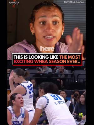 My babies don’t hav to go play tennis now 🥹 WNBA Season is feeding generations and definitely WON’T DISAPPOINT.  #WNBA #wnbabasketball #wnbanews #wnbadraft #womensbasketball 