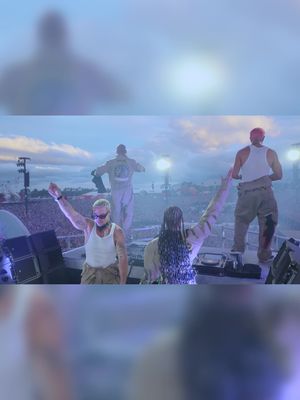 @coachella we love u #coachella #majorlazer #leanon 