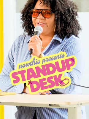 Ok, if you see something, say something, but you DIDN'T SEE ME. Would catch strays anytime to work next to @CarolinaMontesquieu. #standupdesk #moms #comedy 