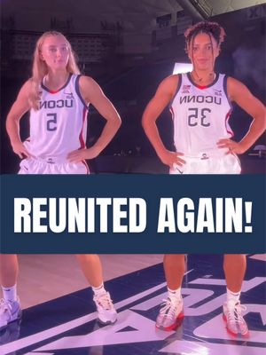 PAIGE BUECKERS AND AZZI FUDD ARE BACK ON THE SAME TEAM! 🎉  #WNBA  #wnbadraft  #paigebueckers 