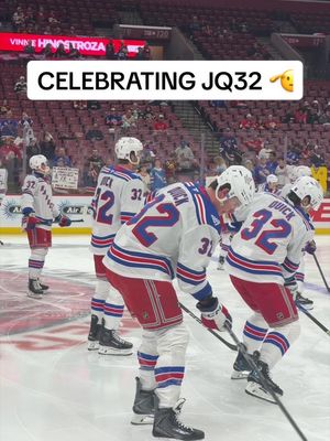 Celebrating JQ32 💙❤️  #jonathanquick #NHL #hockey #retirement #nyr 