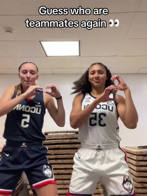 MY FAVORITE DUO IS BACK 😭❤️ @Paige Bueckers @Azzi Fudd #wnbadraft #paigebueckers #azzifudd #WNBA #basketball 