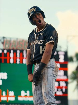 Super human🦸‍♂️ #GoDeacs🎩 #WakeForest #baseball #collegebaseball 