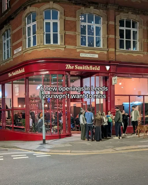 Keep an eye out for these new openings heading your way soon... 🍴 The Smithfield– iconic gastropub The Reliance has been given a new lease of life. Re-opening under the new name of The Smithfield, this foodie gem will champion the best local produce and continue the building's culinary evolution. 🗓️ Opening Wednesday 15th April 2026 📍 The Smithfield, 76-78 North Street, Leeds, LS2 7PN 👢 @Buckle Up Cowgirl – Yee-haw! Don your cowboy boots and get ready to take part in Leeds' first rodeo experience, complete with a mechanical bull. 🗓️ Opening Friday 24th April 2026 📍 Buckle Up Cowgirl, The Electric Press, 14 Great George Street, Leeds, LS1 3DW 🥪 Silver's Bakehouse – the legends behind Silver's Deli are opening a new gaff in Farsley, with all their iconic bakes under one roof. From giant cookies and sausage rolls to foccacia pizza slices, as well as loads more. 🗓️ Opening May 2026 📍 Silver's Bakehouse, Town Street, Farsley, LS28 5LF 🧖‍♀️ @KONTRAST – the Manchester favourite is set to bring its unique sauna and ice bath concept to Leeds. The new site will include both a social and silent sauna, and is designed to make wellness feel easy, social and part of everyday life. 🗓️ Opening Spring 2026 📍 Kontrast, Saxton Gardens, Leeds 🍕 Edges Pizza – the popular pop-up is set to land a permanent home in Leeds, where it’ll be slinging NYC-style pizza pies, day in, day out. 🗓️ Opening Spring 2026 📍 Edges Pizza, 3 Fourth Court, Bridge Road, Leeds, LS11 9UG 🍣 @Sticks’n’Sushi UK – sushi lovers rejoice! A new restaurant is coming to Leeds, joining a number of new openings as part of the Vicar Lane regeneration scheme. 🗓️ Opening early 2027, subject to planning 📍 Sticks 'n' Sushi, 80 Vicar Lane, Leeds, LS1 7JH #leeds #newopening #leedsfoodie 
