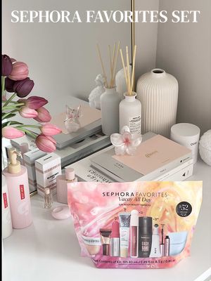 Let’s swatch the Sephora Favorites Set 💗🌸✨ @Sol de Janeiro @Huda Beauty @Haus Labs @Rare Beauty @Glossier @DanessaMyricksBeauty @laneige_us @Anastasia Beverly Hills @REFY @sephora @Sephora Collection #Sephora #Sephorahaul #sephorafavorites #beautyproducts #asmr 