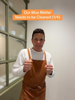 Today has the chance to be the ultimate "wax-ccident" as Dennis starts the process of cleaning the melter (1/4)