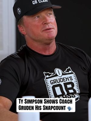 COACH GRUDEN CAN’T BELIEVE THESE SNAPCOUNTS THESE DAYS 🗣️ #nfl #alabama #nfldraft 