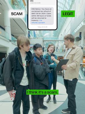 It’s getting harder to tell the difference between a real alert and a clever scam these days. We took actual messages found online – some legitimate, others fraudulent and put people’s detection skills to the test. Send this to a friend and see how many they got right .