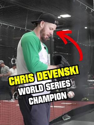 Barstool Employee Marty Mush tries to get a hit off World Series Champion Chris Devenski ⚾️ #MLB #WorldSeries 
