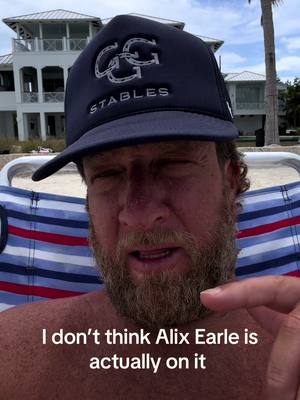 #teabythesea I don’t think @Alix Earle is actually on it. 